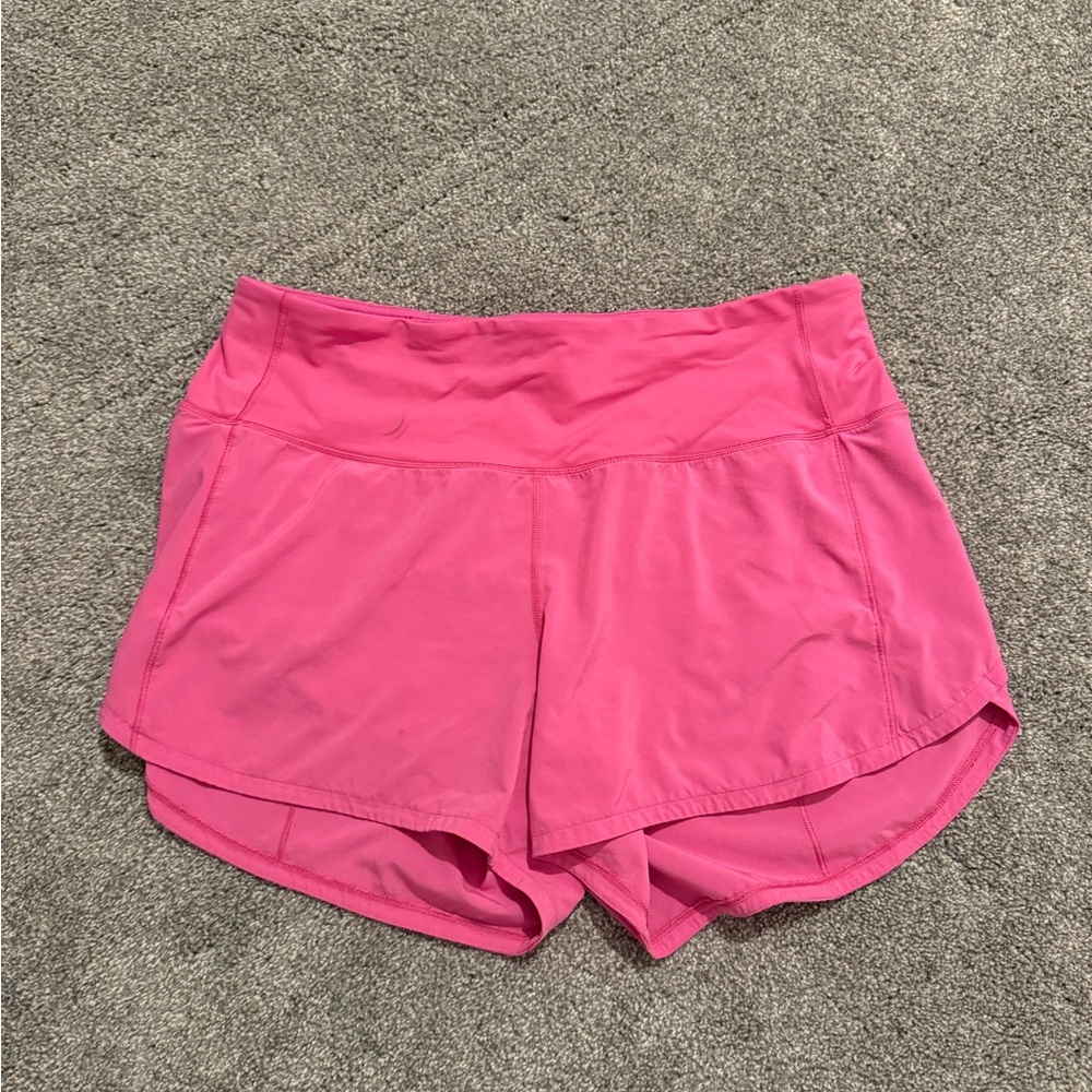 LULULEMON Pink Athletic Shorts